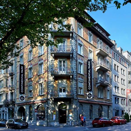 Hotel Continental Park Люцерн Екстериор снимка